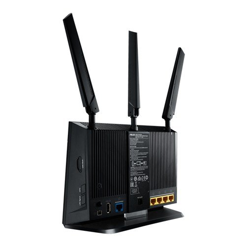 Asus 4G-AC55U AC1200 LTE WLAN-Router (Wi-Fi 802.11ac, SIM Slot, LTE Cat.4 bis zu 150 Mbit/s) -