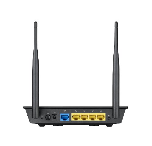 Asus RT-N12 N300 Black Diamond WLAN Router (802.11 b/g/n, Fast-Ethernet LAN/WAN, Gastnetzwerke) -