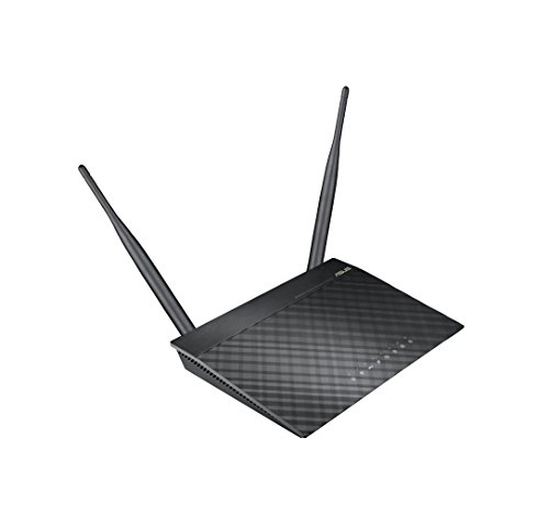 Asus RT-N12 N300 Black Diamond WLAN Router (802.11 b/g/n, Fast-Ethernet LAN/WAN, Gastnetzwerke) -