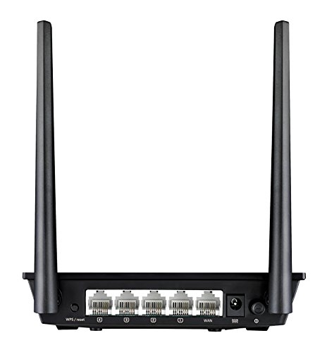 Asus RT-N12E N300 Black Diamond WLAN Router (802.11 b/g/n, Fast-Ethernet LAN/WAN, Energieeffizienz Version) -