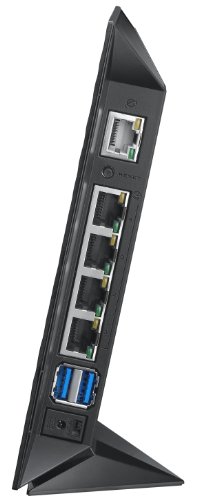 Asus RT-N65U N750 Black Diamond Dual-Band WLAN Router (802.11 a/b/g/n, Gigabit LAN/WAN, USB 3.0, Print FTP UPnP VPN Server, IPv6, 8x SSID, AiRadar) -