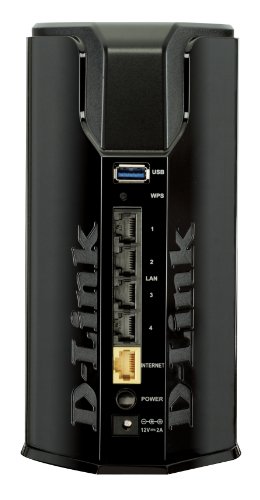 D-Link DIR-860L Wireless AC1200 dualband Gigabit-Cloud-Router (1 x USB 3.0, Smartbeam, Qos) schwarz -