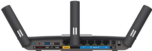 Linksys EA6900 Dual-Band AC1900 Smart Wi-Fi Router mit Gigabit-Ethernet- und USB-3.0-Anschluss und verstellbaren Antennen -