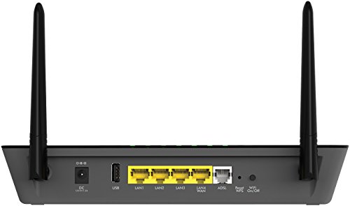 NETGEAR D3600-100PES N600 Wireless Modem Router -