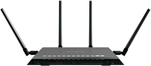 NETGEAR Nighthawk X4S D7800-100PES AC2600 WLAN VDSL2/ADSL2+ Modemrouter (11ac, MU-MIMO, 800 MBit/s 2.4 GHz, 256QAM + 1733 MBit/s 5 GHz) [nicht für Deutschland geeignet] -