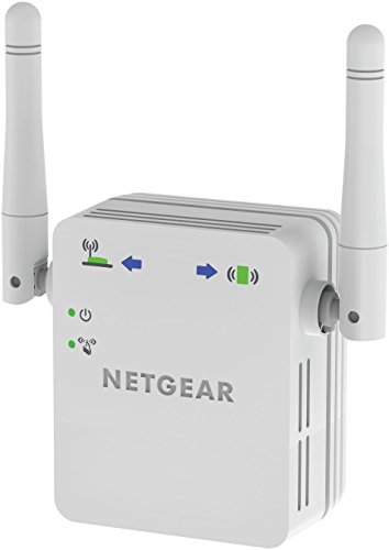 NETGEAR WN3000RP-200PES N300 Universal WLAN Repeater (300 MBit/s, LAN Port, WPS) weiß -