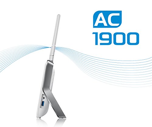 TP-Link Archer C9 AC1900 Wireless Dual Band Gigabit Router (für Anschluss an Kabel-/DSL-/Glasfasermodem, LAN, WAN, 1900MBit/s, USB 3.0, USB 2.0, Print/Media/FTP Server, IPv6) -