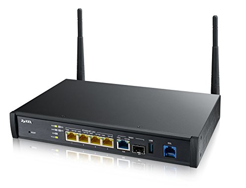 ZyXEL SBG3500 VDSL2 (Vectoring, Anex-B Fallback) Gateway mit SFP, 300MB WLAN und Firewall -