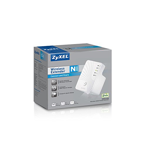 ZyXEL WRE2205V2-EU0101F Wireless N300 Repeater -