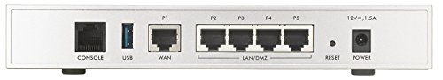 ZyXEL ZyWALL USG 20 USG Firewall, 5 IPsec, 1 SSL-VPN Tunnel, 100Mbit/s Firewall-Durchsatz -